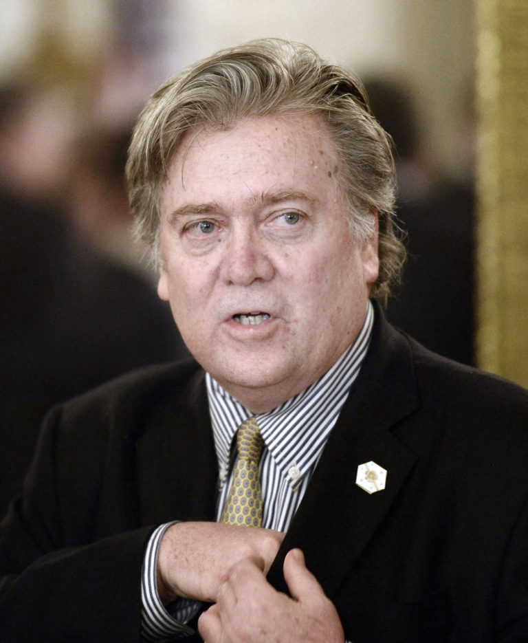 Trump blasts Bannon over book, says ex-aide ‘lost his mind’