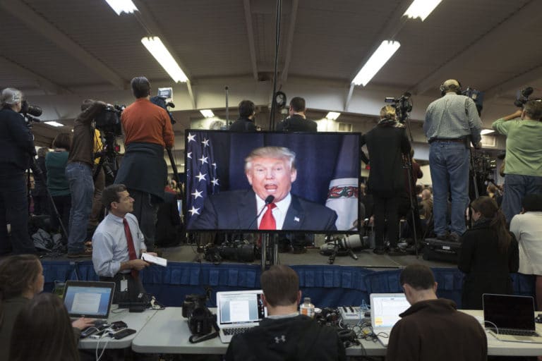 Donald Trump’s provocative first TV ad raises the temperature of GOP race