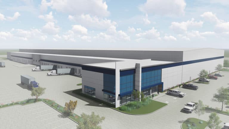 Speculative freezer/cold storage warehouse under development in South Fort Worth