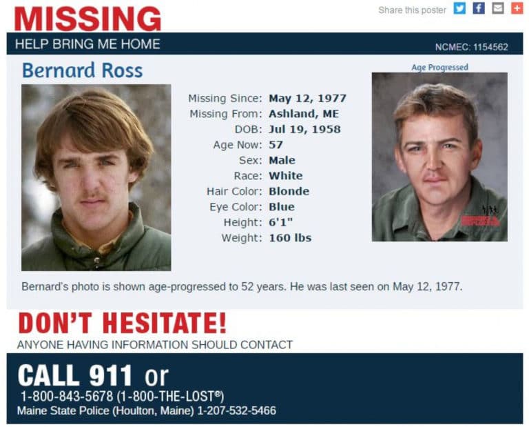 Mysterious letter to Maine parents references son’s 1977 disappearance