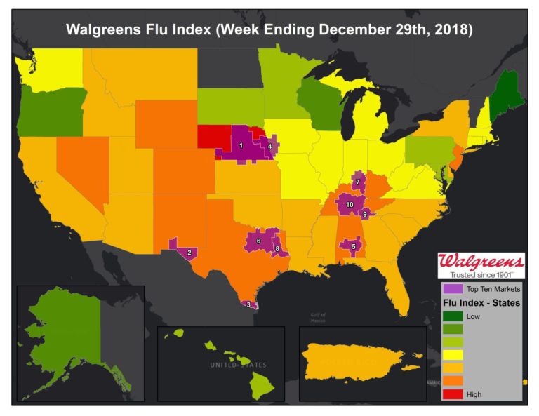 Dallas-Fort Worth, Texas see flu cases increasing