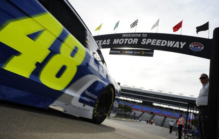 Changed track, same result at Texas with Jimmie Johnson win