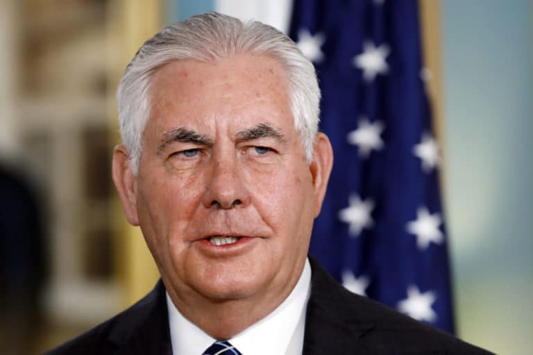 Departing Secretary of State Rex Tillerson emerges as a potential candidate for UT System chancellor