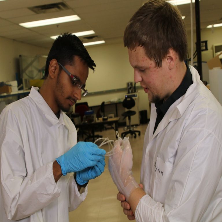 UTA moves bioengineered REHEAL glove toward commercialization