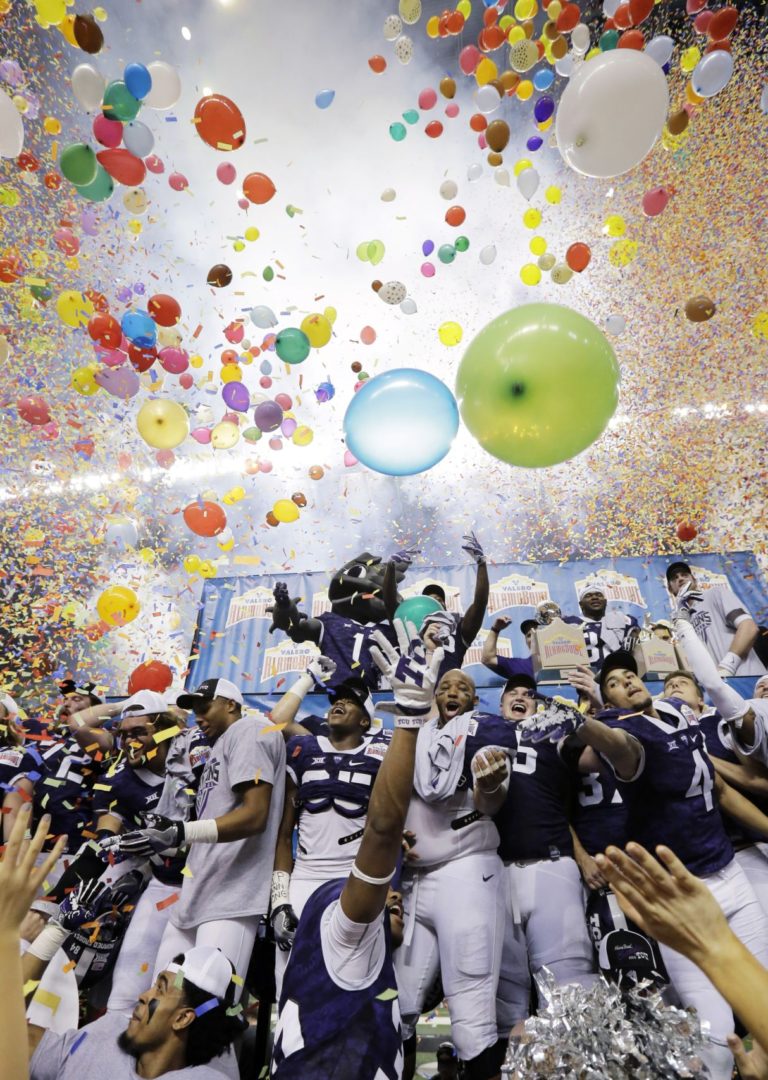 No. 11 TCU roars back to beat No. 15 Oregon 47-41 in 3OT