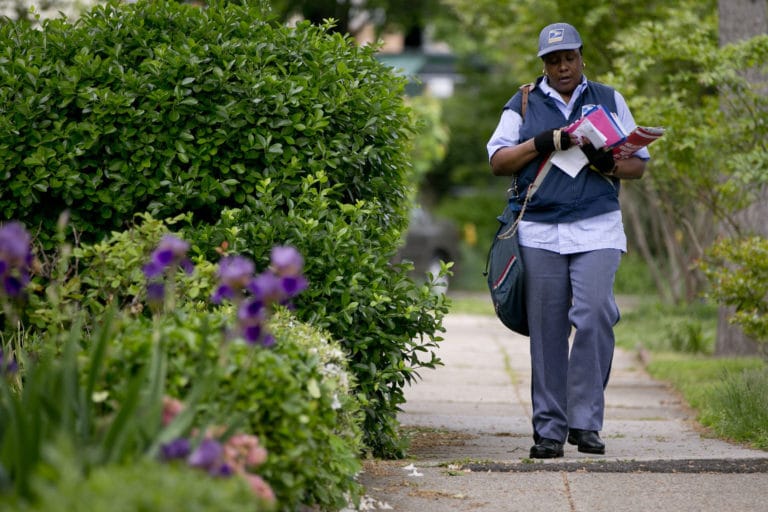 Online shopping increase takes a bite out of mail carriers