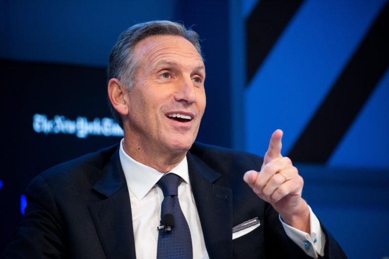 Former Starbucks CEO Schultz blasts Trump in Purdue speech