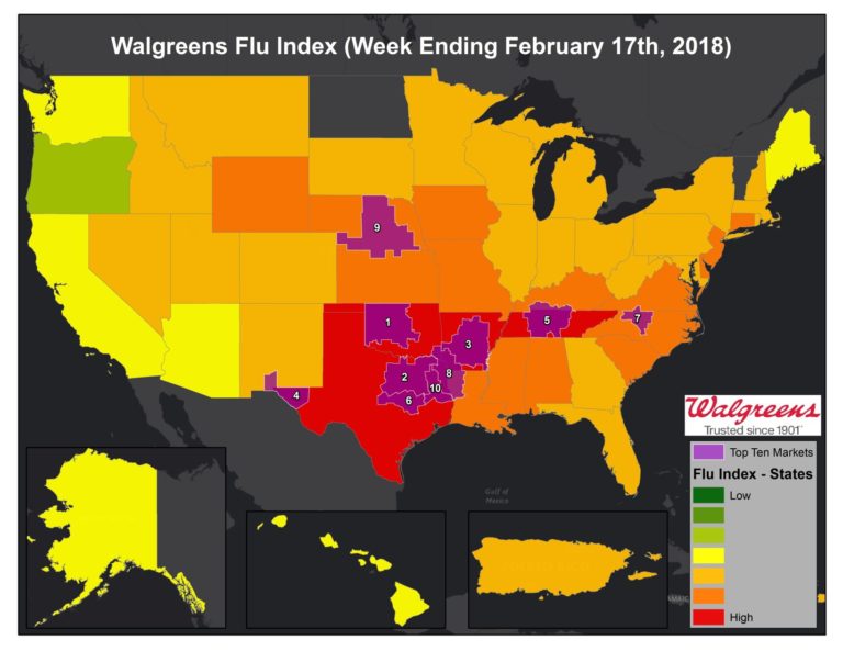 Flu activity continues strong in North Texas