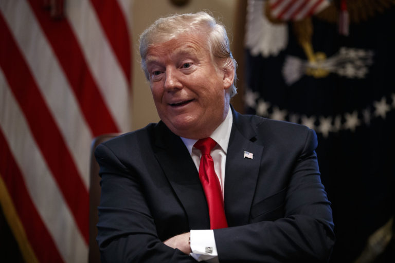 Away from Washington, Trump praises Apple’s Texas expansion