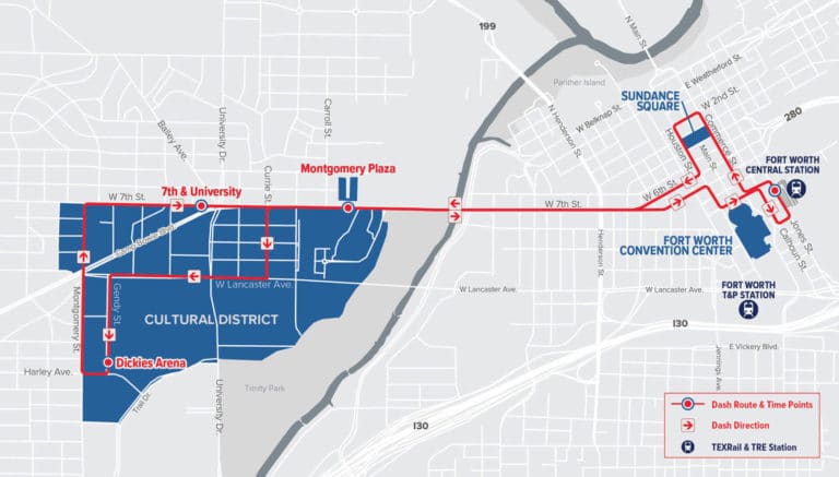 Tarrant County’s first electric public transit bus starts service with free rides, discounts at area businesses
