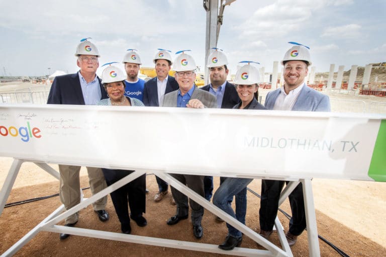 Google breaks ground in Midlothian for new data center
