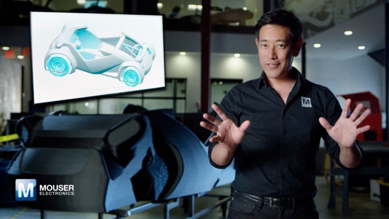 Mouser partners with Local Motors, Imahara for 3D printed vehicle design