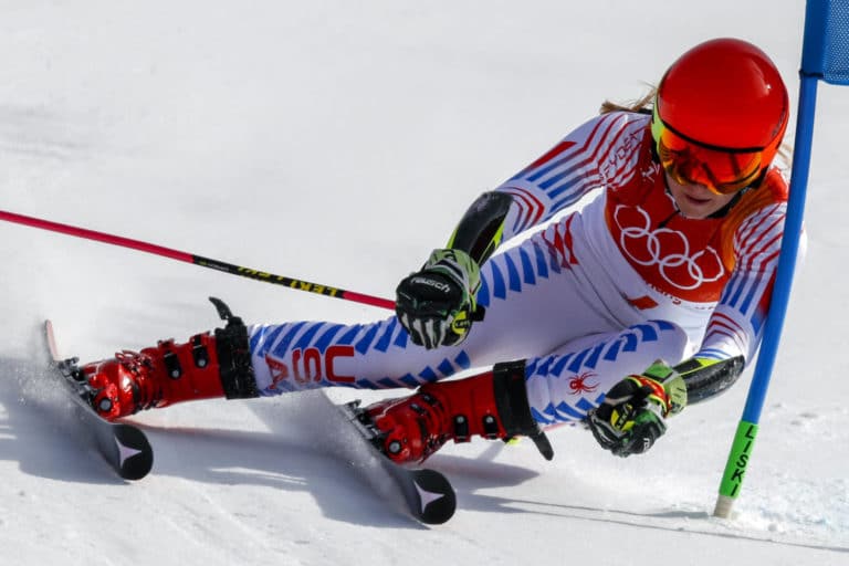 Finally! Delays done, Mikaela Shiffrin wins giant slalom gold