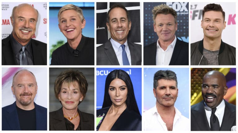 Forbes says Dr. Phil, Ellen, Steve Harvey are among TV’s highest-paid stars