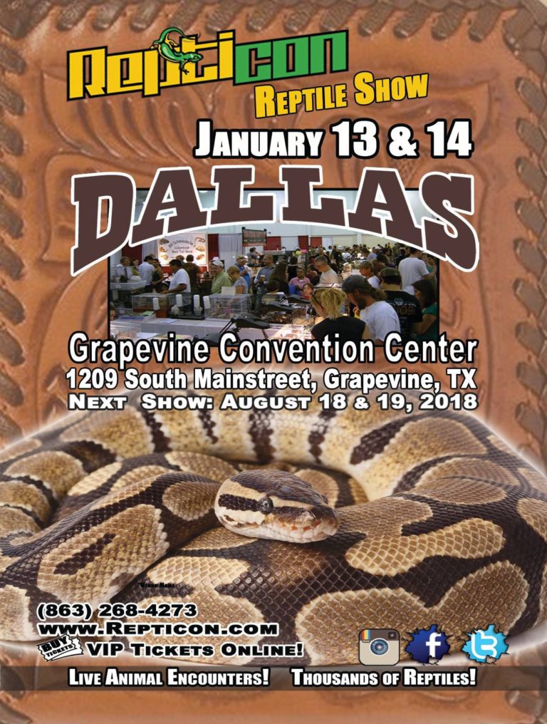 Repticon brings the amazing world of exotic pets to North Texas Jan 13-14