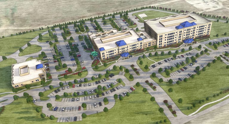 Cook Children’s building North Campus on 23 acres in Prosper