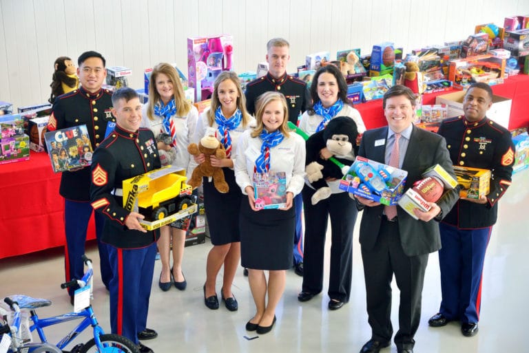 American Aero FTW Hosts Toy Drive to Benefit Marine Reserve Toys for Tots
