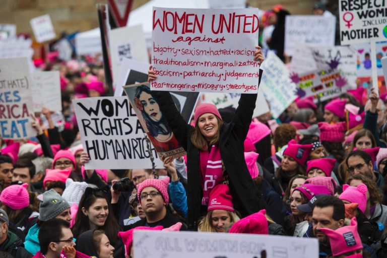 Millions march in Washington and around the world vowing to resist Donald Trump