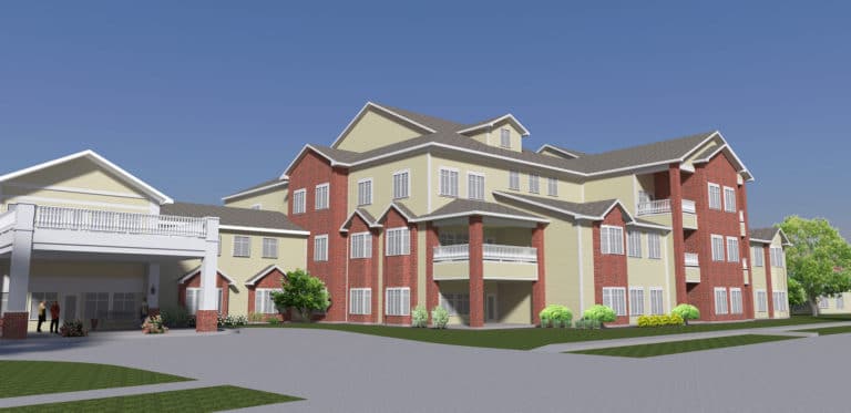 The Ridglea senior living community planned for Fort Worth