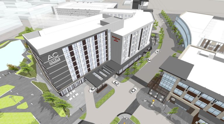 Hotel campus at Frisco Station breaks ground