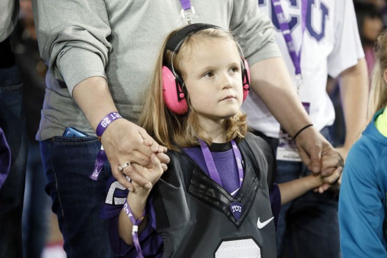 7-year-old Iowa State fan attends TCU game