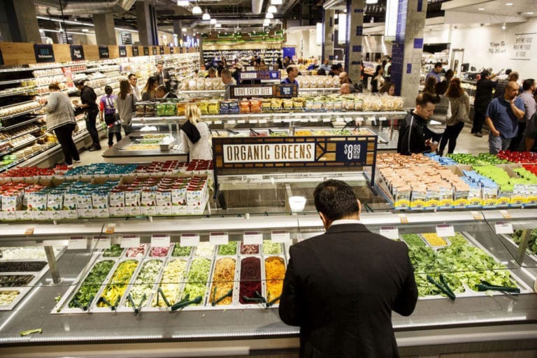 Whole Foods prepares to open as Waterside takes shape
