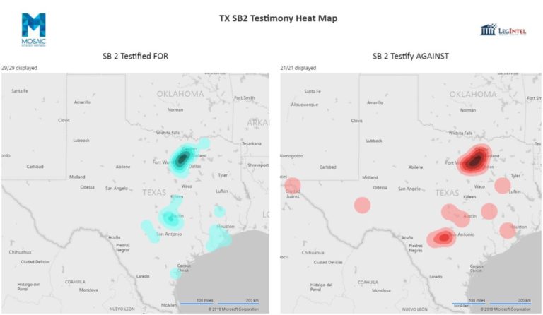 Mapping the Legislature: A look at the public hearing on Senate Bill 2