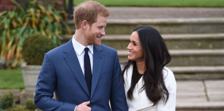 Meghan Markle makes first appearance with Queen Elizabeth II