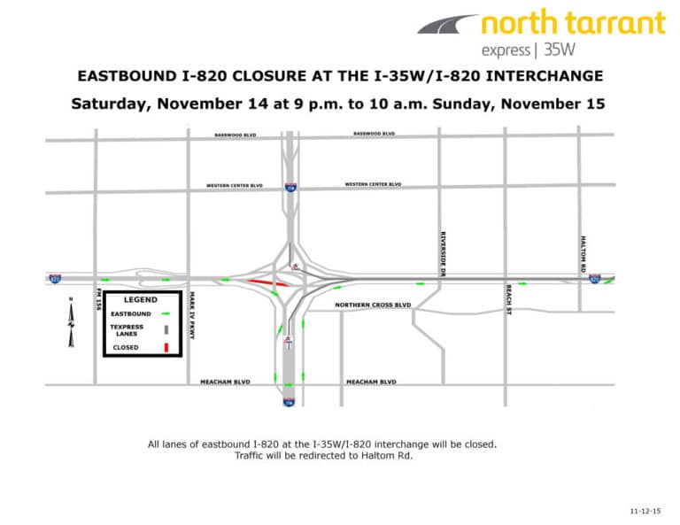 More I-35W closures begin Friday night