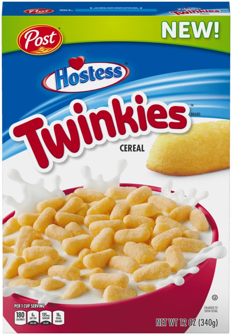 Yes, Post Hostess Twinkies cereal is here