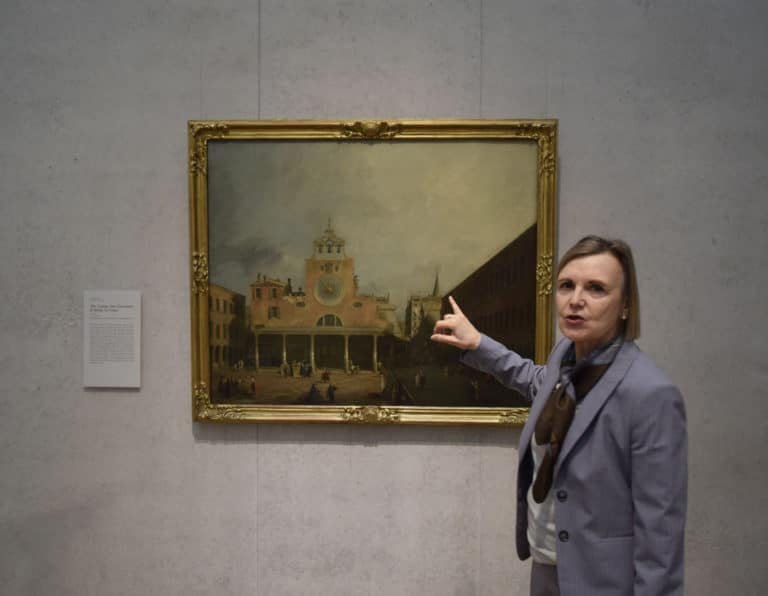 Grand scene paintings recall splendor of 18th century Dresden