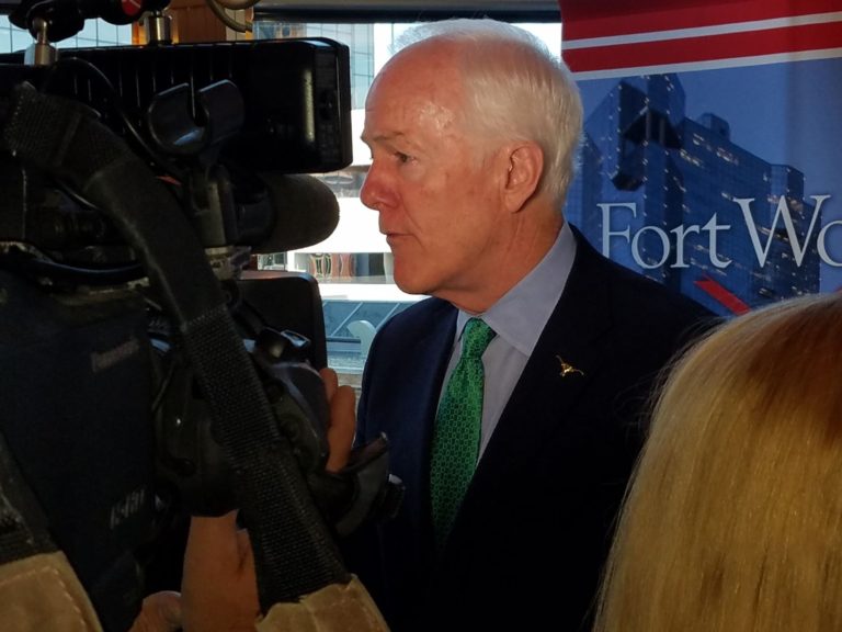 Trump endorses Cornyn, who is wary of O’Rourke 2020 threat