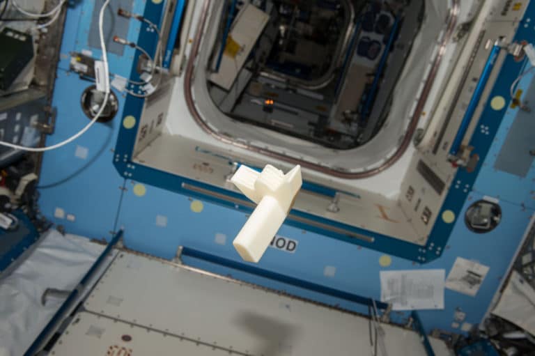 Mansfield company’s design challenge winner printed in space