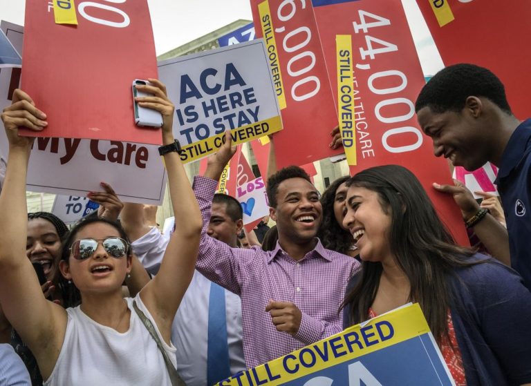 In 6-3 ruling, Affordable Care Act survives Supreme Court challenge