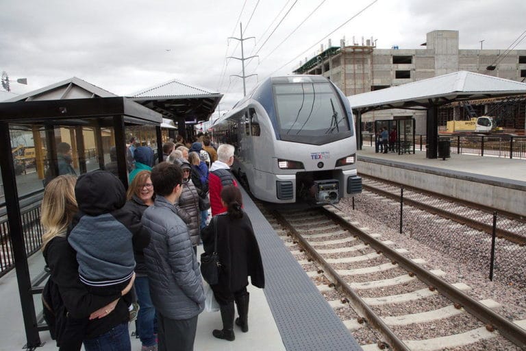TEXRail carries nearly 55,000 passengers in first 12 days of service