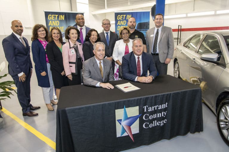 Toyota partners with TCC for automotive training