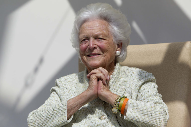 Former first lady Barbara Bush dies at age 92