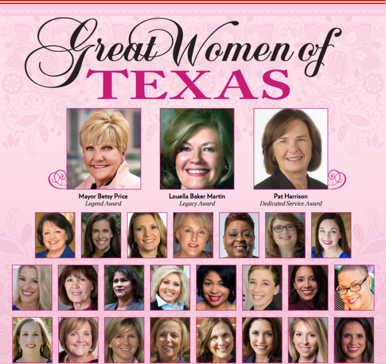 Here are the Great Women of Texas 2019 honorees