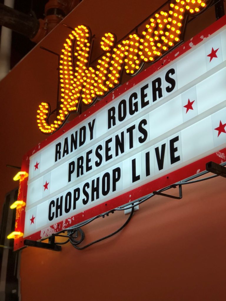 Randy Rogers opening ChopShop Live in Roanoke