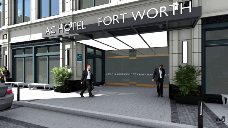 16-story AC Hotel begins construction in downtown Fort Worth