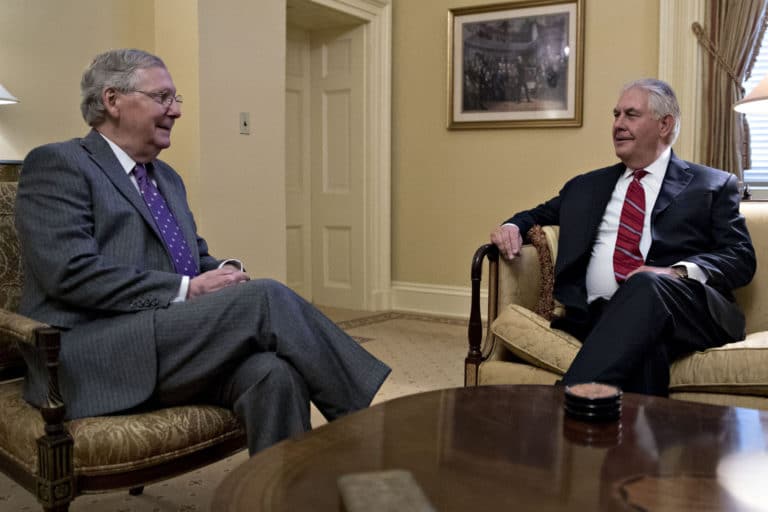 Tillerson stays blunt as hearing turns testy