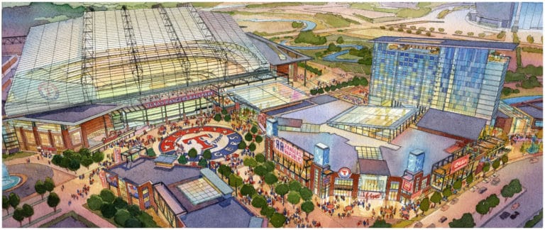 In Arlington, voters debate paying to replace Rangers ballpark