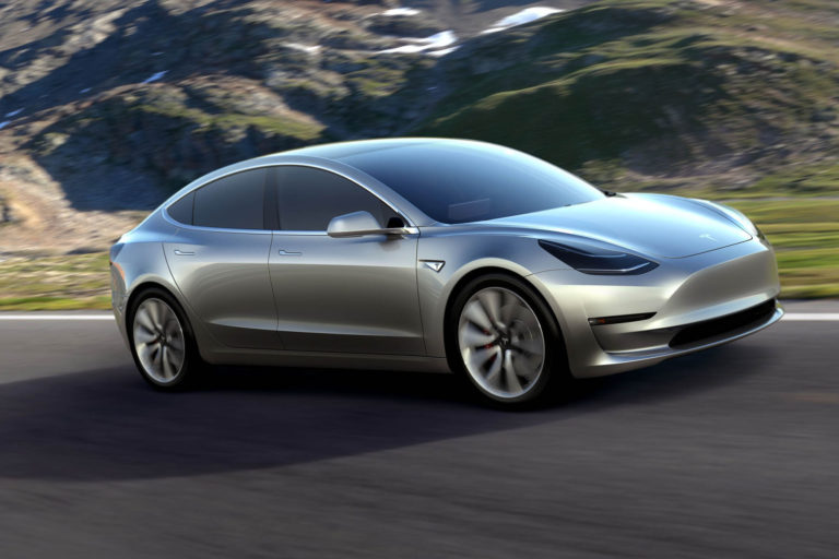 Tesla stock falls as concerns about demand for Model 3 rise