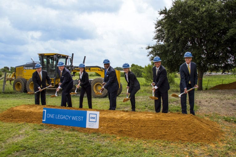 Plano celebrates One Legacy West groundbreaking
