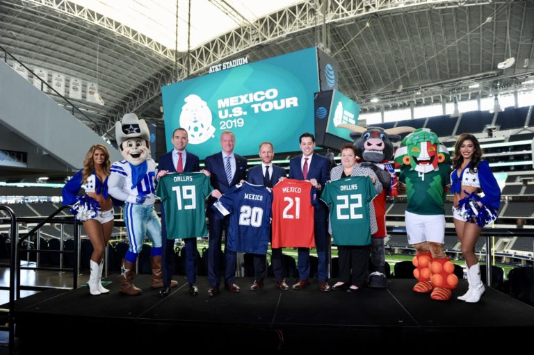 Mexico’s soccer stars return to AT&T Stadium on June 9, 2019