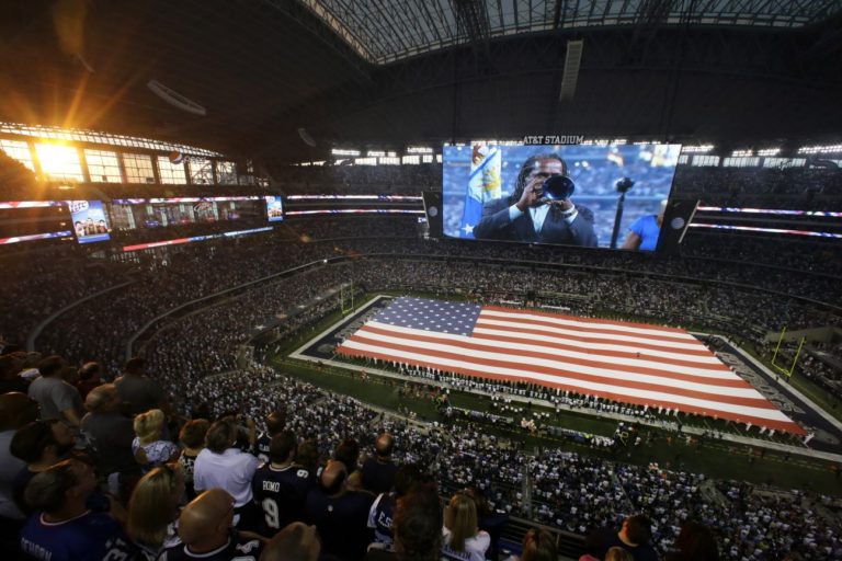 Cowboys bring back trumpet with soloist for national anthems