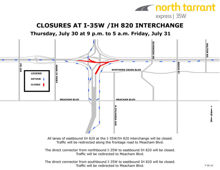 More freeway closures: Here’s the Friday night schedule
