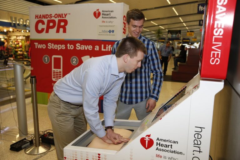 CPR training kiosks expanding in airports