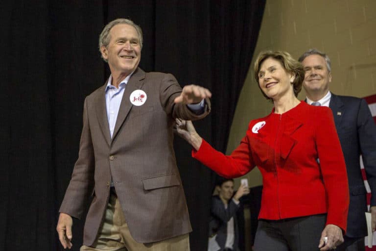 George W. Bush and Laura Bush celebrate their 70th birthdays