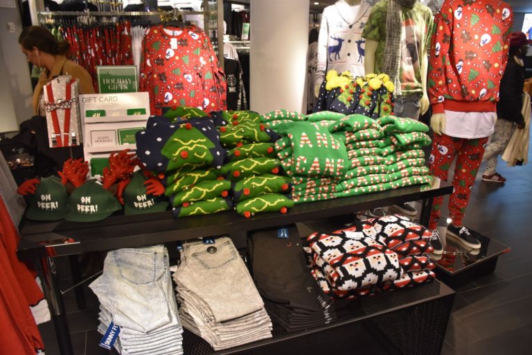 In Market: Think your Christmas sweater is ugly? Check out these suits!